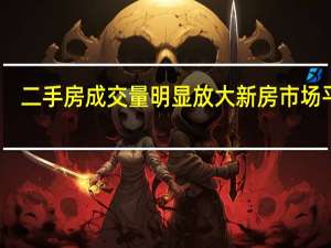 二手房成交量明显放大 新房市场平稳