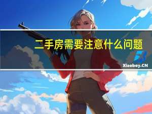 二手房需要注意什么问题
