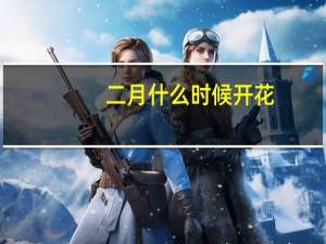 二月什么时候开花