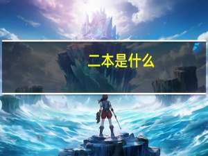 二本是什么