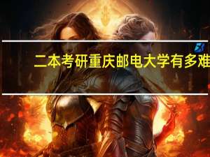 二本考研重庆邮电大学有多难