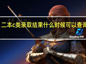 二本c类录取结果什么时候可以查询到呢