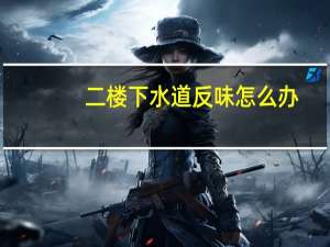 二楼下水道反味怎么办