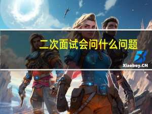 二次面试会问什么问题