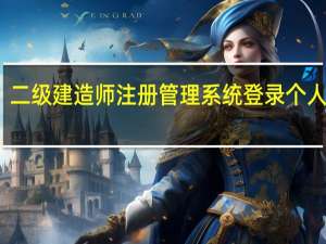 二级建造师注册管理系统登录个人登录（二级建造师注册管理系统登录）