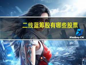 二线蓝筹股有哪些股票