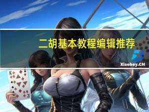 二胡基本教程编辑推荐