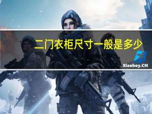 二门衣柜尺寸一般是多少