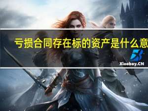 亏损合同存在标的资产是什么意思