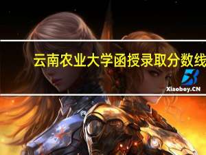 云南农业大学函授录取分数线