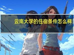 云南大学的住宿条件怎么样