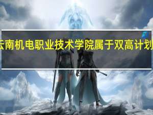 云南机电职业技术学院属于双高计划院校吗