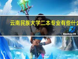 云南民族大学二本专业有些什么