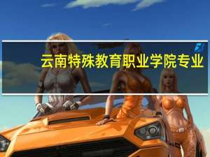 云南特殊教育职业学院专业
