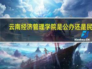 云南经济管理学院是公办还是民办