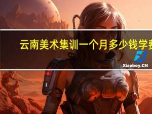 云南美术集训一个月多少钱学费
