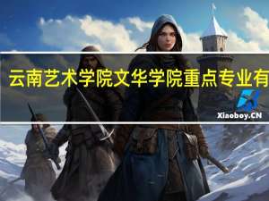 云南艺术学院文华学院重点专业有哪些