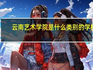 云南艺术学院是什么类别的学校