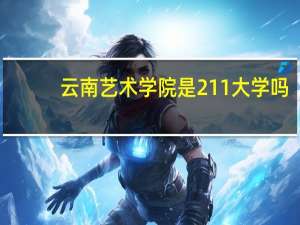 云南艺术学院是211大学吗