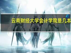 云南财经大学会计学院是几本