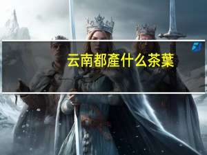 云南都產什么茶葉