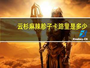 云杉麻辣胗子卡路里是多少