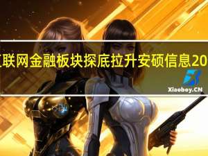 互联网金融板块探底拉升 安硕信息20cm涨停