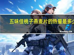 五味佳 桃子燕麦片的热量是多少