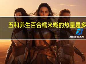 五和养生 百合糯米糊的热量是多少