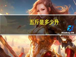 五斤是多少升