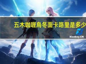 五木 咖喱烏冬面卡路里是多少