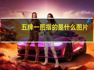 五牌一图指的是什么图片（五牌一图指的是什么）
