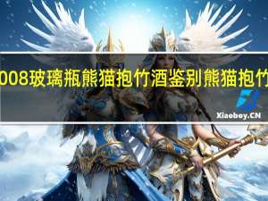 五粮液2008玻璃瓶熊猫抱竹酒鉴别 熊猫抱竹五粮液出口酒