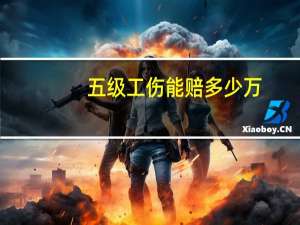 五级工伤能赔多少万