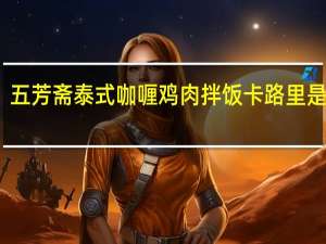 五芳斋 泰式咖喱鸡肉拌饭卡路里是多少