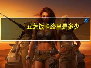 五蔬饭卡路里是多少