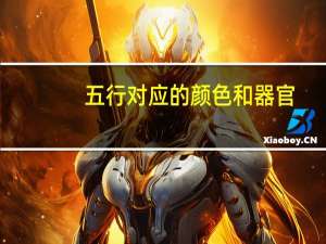 五行对应的颜色和器官（五行对应的颜色）