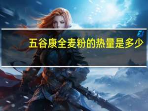 五谷康 全麦粉的热量是多少