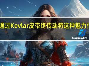 五速变速箱通过Kevlar皮带终传动将这种魅力传递到后17英寸箍