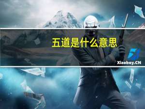 五道是什么意思