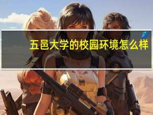 五邑大学的校园环境怎么样