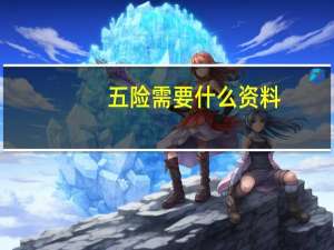 五险需要什么资料