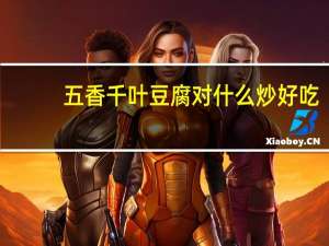 五香千叶豆腐对什么炒好吃