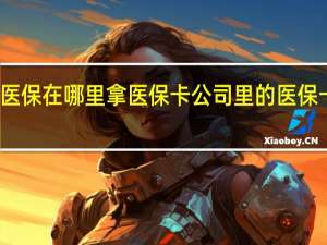 交了医保在哪里拿医保卡　公司里的医保卡怎么领取