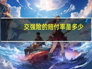 交强险的赔付率是多少