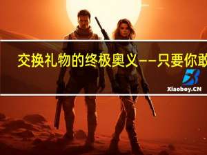 交换礼物的终极奥义——只要你敢送，没有不能送的礼物就在这里