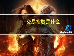 交易指数是什么