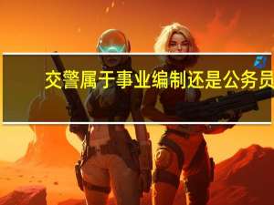 交警属于事业编制还是公务员