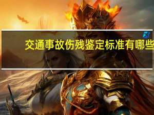 交通事故伤残鉴定标准有哪些
