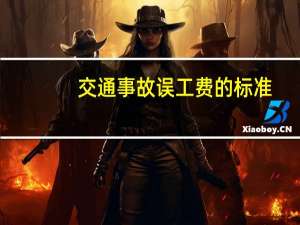 交通事故误工费的标准